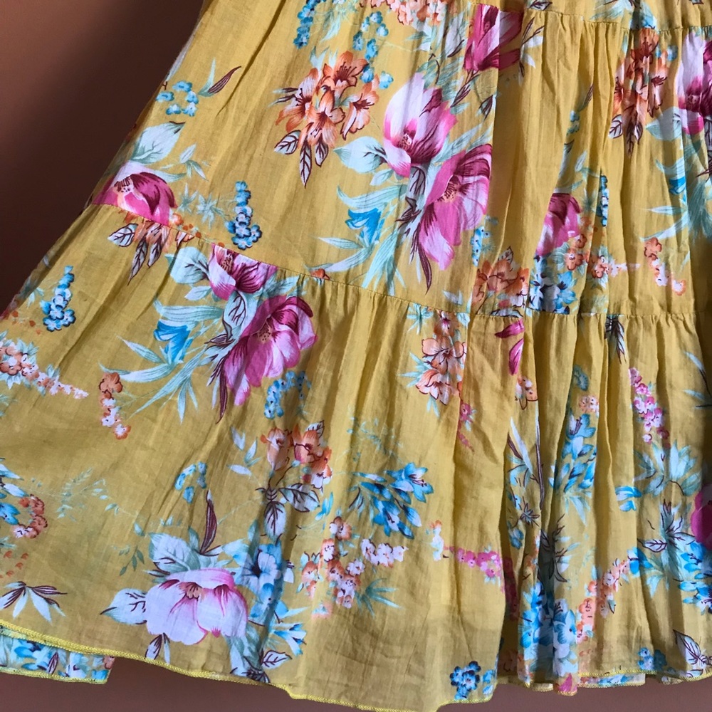 Floral skirt!